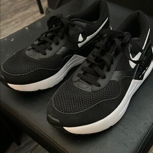 Nike Black and White Athletic Shoes